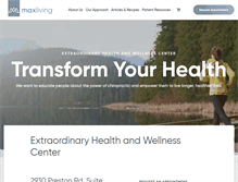 Tablet Screenshot of drkrystalextraordinaryhealth.com